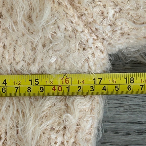 M&S Limited Edition Soft Shaggy Knit Open Cardigan Sz UK 10 (US 12) - Picture 9 of 9